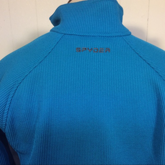 Spyder Core Sweater 1/4 Zip Pullover Mens size medium - Picture 4 of 10